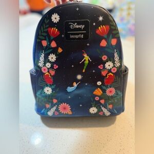 Disney Loungefly Peter Pan Floral Backpack